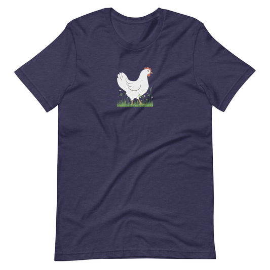 a chicken motive Unisex t-shirt