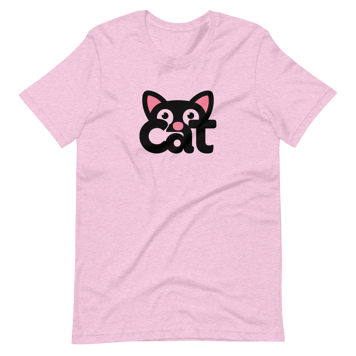 Cat typography Unisex t-shirt