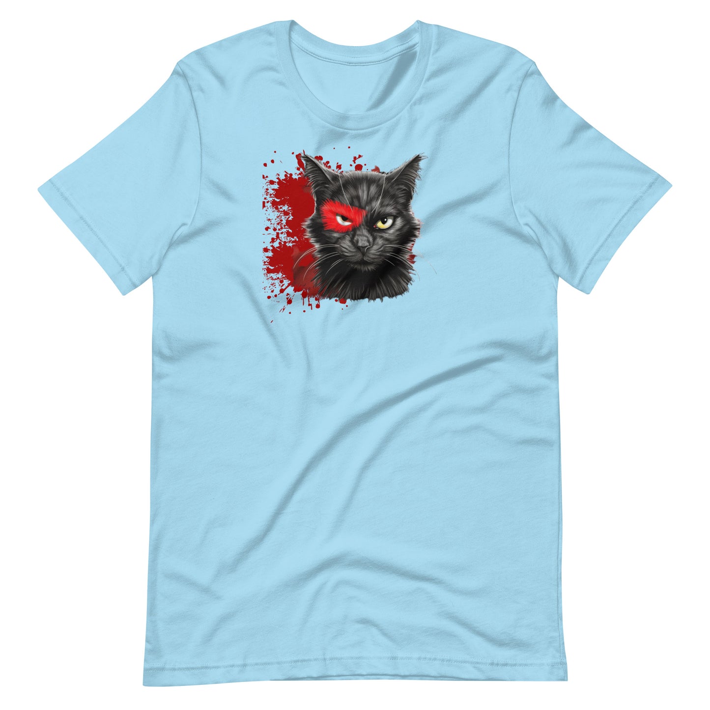 Evil cat Unisex t-shirt
