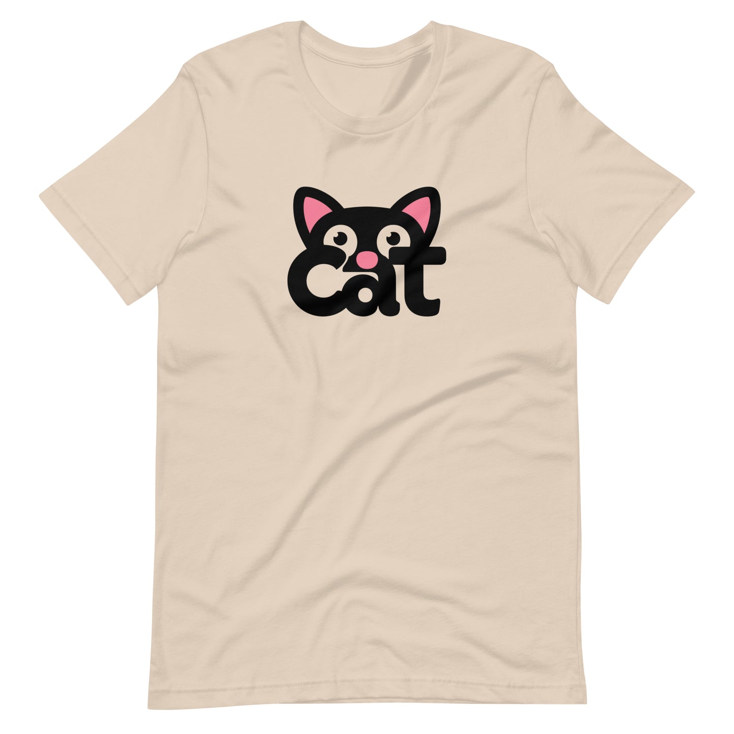 Cat typography Unisex t-shirt