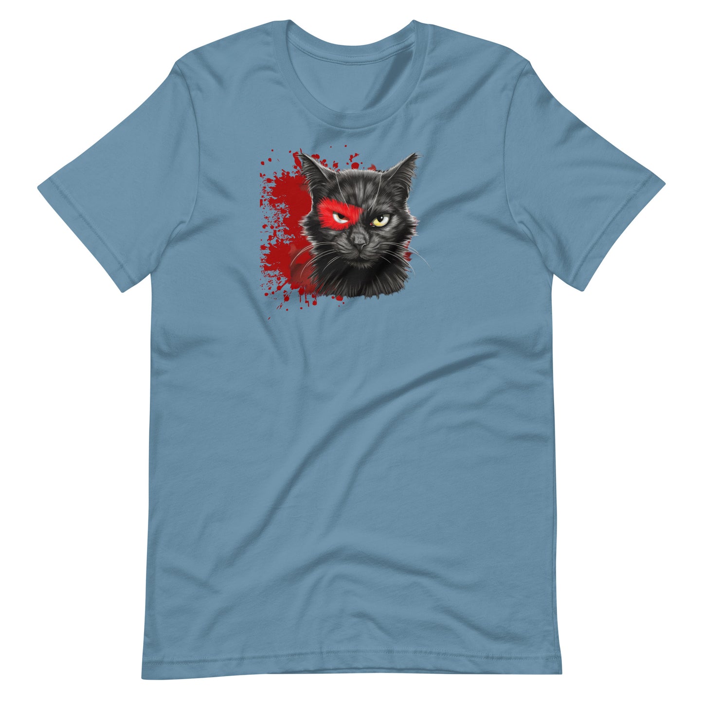 Evil cat Unisex t-shirt